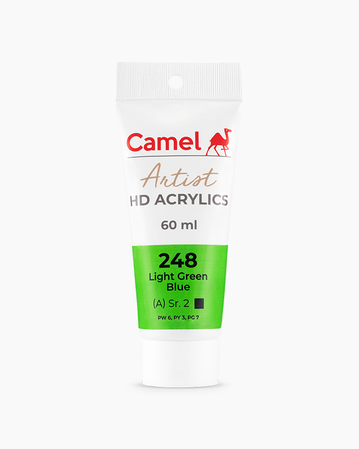 Camel Artist HD Acrylics Light Green Blue